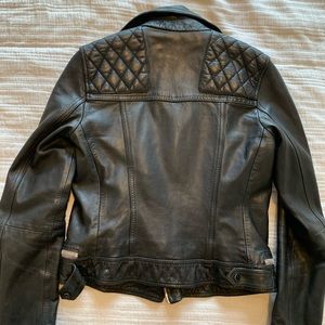 All Saints Jackets & Coats - ALLSAINTS LEATHER BIKER JACKET All Saints Jackets & Coats - ALLSAINTS LEATHER BIKER JACKET
